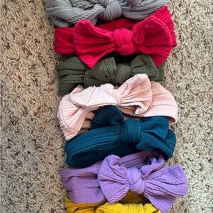 Colorful Baby Headband Set